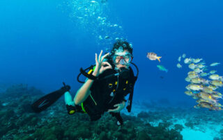 Diver Underwater
